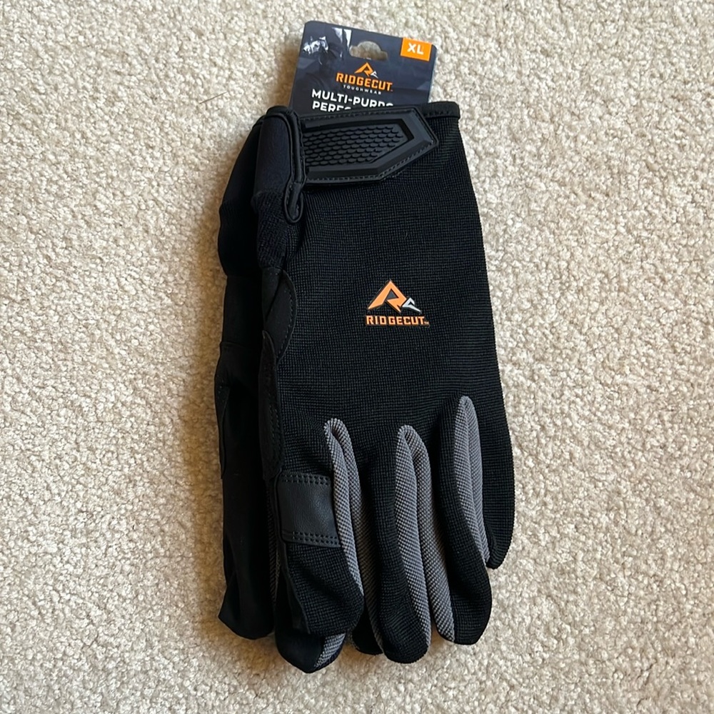 NWT! Ridgecut Multi-Purpose Gloves, XL